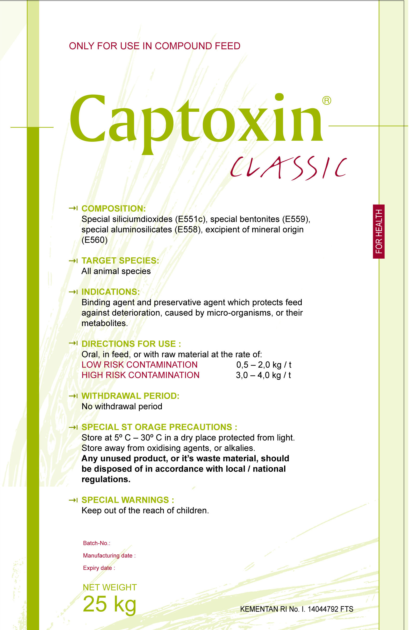 Captoxin Classic