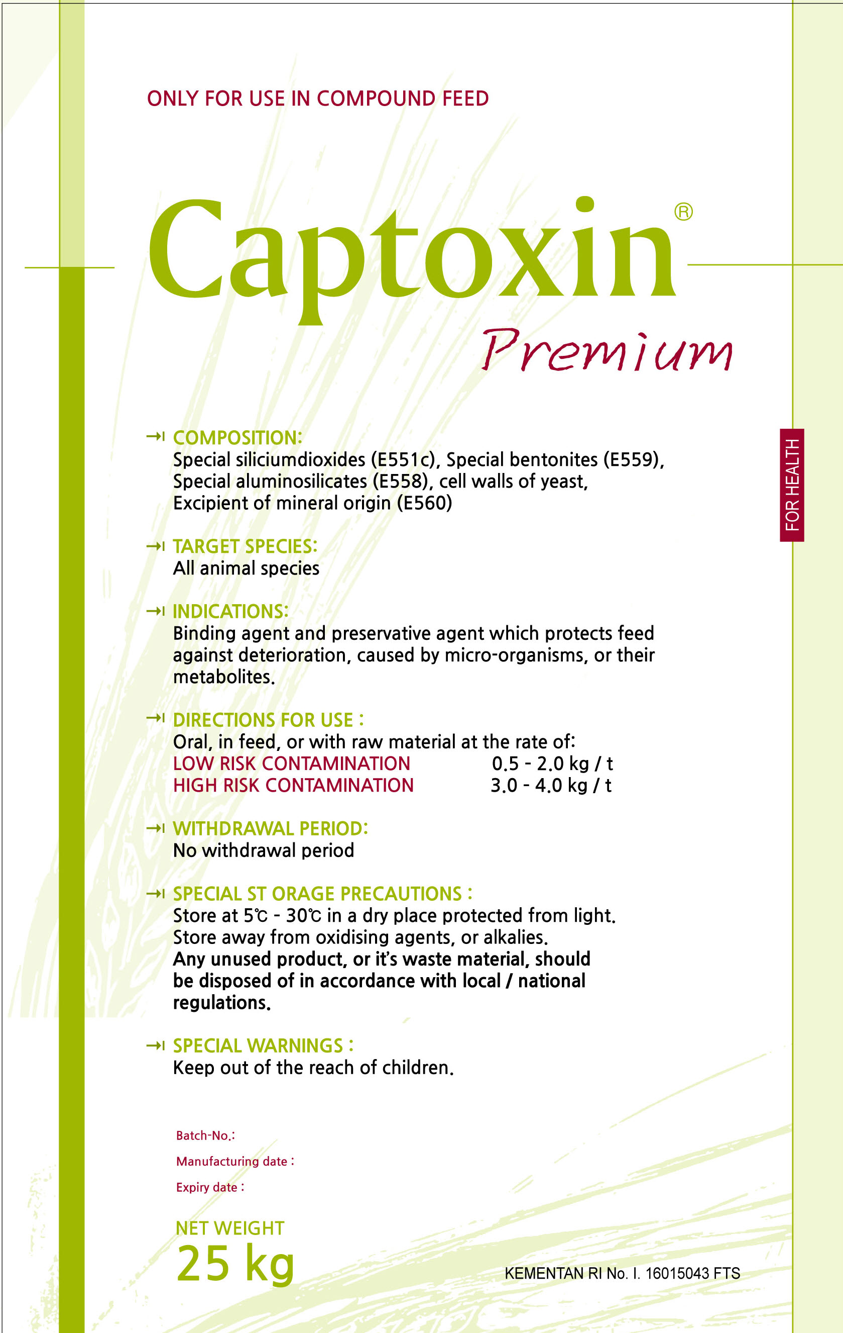 Captoxin Premium